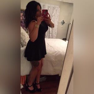 Ginger G Glitter Holiday Mini Dress